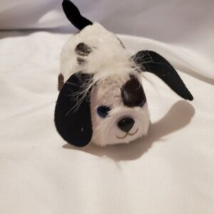 2009 Fur Real Friends 3" long Hasbro Dalmatian Dog on Wheels Doesn't Move